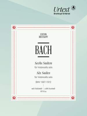 Bach, J S: 6 Suites BWV 1007-1012 BWV 1007-1012