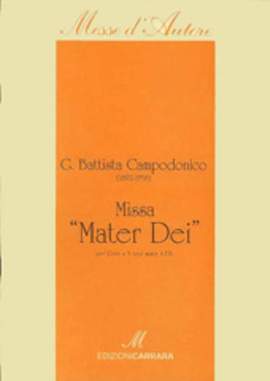 Campodonico, G B: Messa Mater Dei op. 78