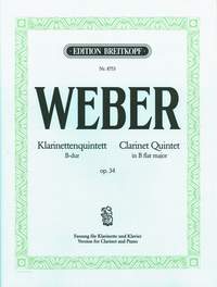 Weber: Quintet in Bb op. 34 J.182