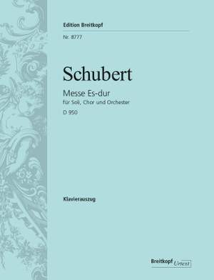 Schubert: Mass in Eb major D 950 D 950