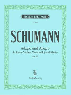 Schumann, R: Adagio and Allegro in Ab major op. 70 A flat major op.70