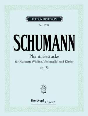 Schumann, R: Fantasy Pieces Op. 73 op. 73