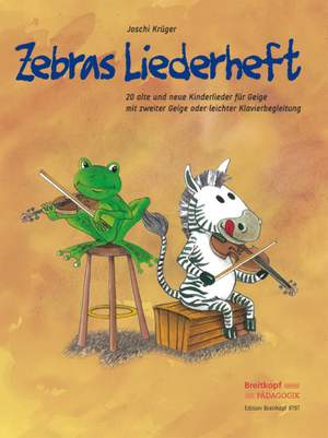 Krueger, J: Zebras Liederheft