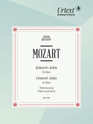Mozart, W A: Complete Concert Arias for Bass