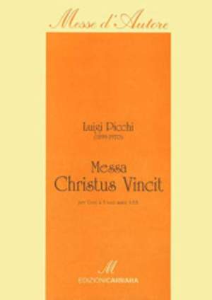 Picchi, L: Messa Christus vincit