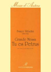Vittadini, F: Messa Tu es Petrus