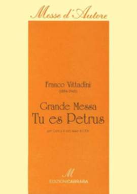 Vittadini, F: Messa Tu es Petrus