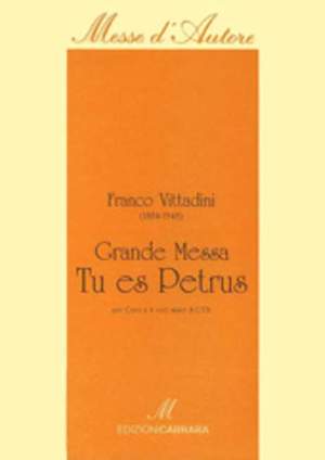 Vittadini, F: Messa Tu es Petrus