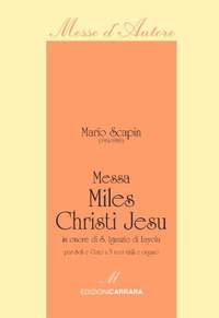 Scapin, M: Messa Miles Christi Jesu