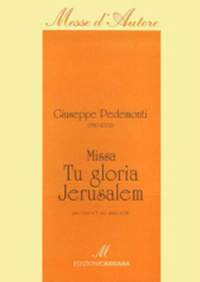 Pedemonti, G: Messa Tu gloria Jerusalem