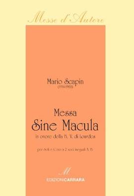 Scapin, M: Messa Sine Macula