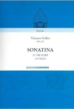 Goller, V: Sonatina per organo
