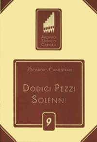 Canestrari, D: Dodici pezzi solenni 9