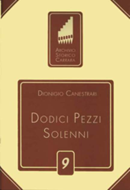 Canestrari, D: Dodici pezzi solenni 9