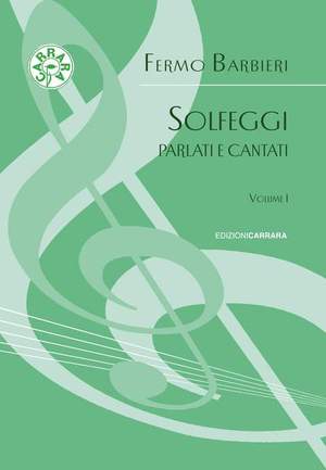 Barbieri, F: Solfeggi parlati Band 1