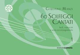 Manzi, G: 60 Solfeggi Cantati Manoscritti Band 1