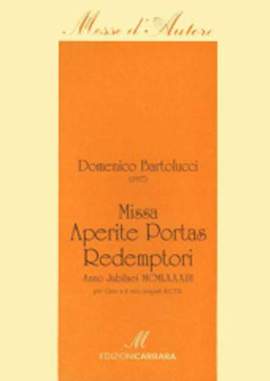 Bartolucci, D: Missa "Aperite portas Redemptoris"