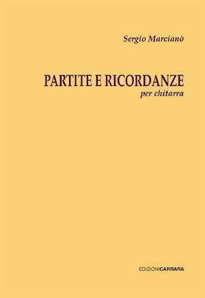 Marcianò, S: Partite e ricordanze per chitarra