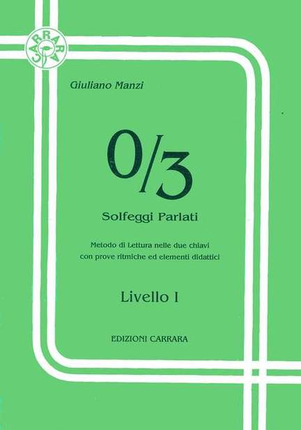 0/3 Solfeggi Parlati Band 1