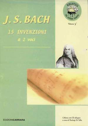 Bach, J S: 15 Invenzioni a due voci 3