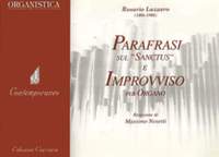 Lazzaro, R: Parafrasi sul "Sanctus" e Improvviso