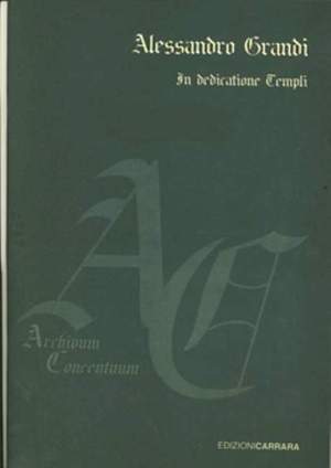 Grandi, A: In dedicatione Templi