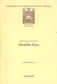 Gallotti, S: Mirabilis Deus