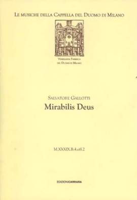 Gallotti, S: Mirabilis Deus