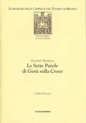 Ramella G Le Sette Parole Di Gesu Sulla Croce Presto Sheet Music