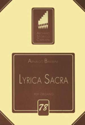 Bambini, A: Lyrica sacra 78