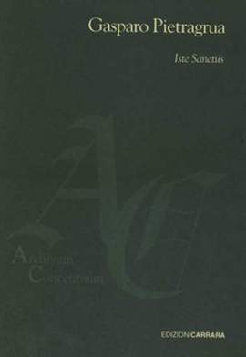 Pietragrua, G: Iste Sanctus