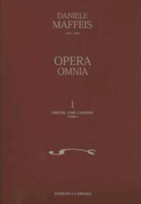Maffeis, D: Liriche, Cori, Canzoni Vol. 1