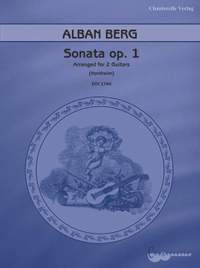 Berg, A: Sonata op. 1