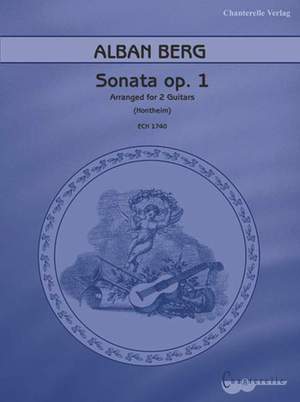 Berg, A: Sonata op. 1