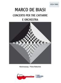 de Biasi, M: Concerto per tre chitarre e orquestra