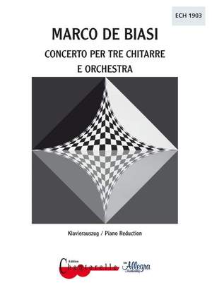 de Biasi, M: Concerto per tre chitarre e orquestra