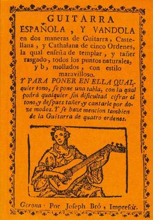 Amat, J C: Guitarra Española