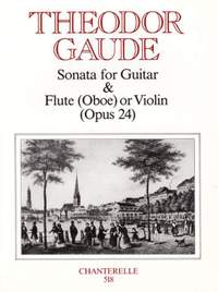 Gaude, T: Sonata op. 24