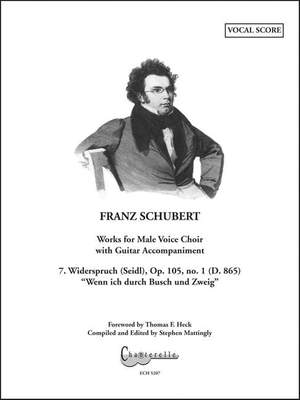 Schubert: Widerspruch op. 105/1 D 865