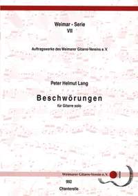 Lang, P H: Beschwörungen
