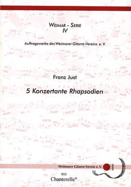 Just, F: Fünf Konzertante Rhapsodien