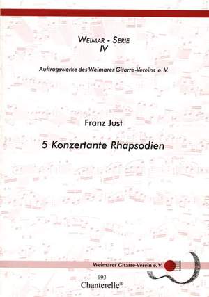 Just, F: Fünf Konzertante Rhapsodien IV