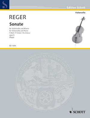 Reger: Sonata F Minor op. 5