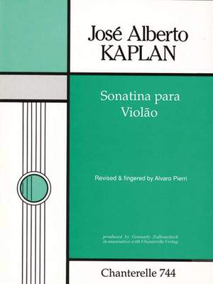 Kaplan, J A: Sonatina para Violão