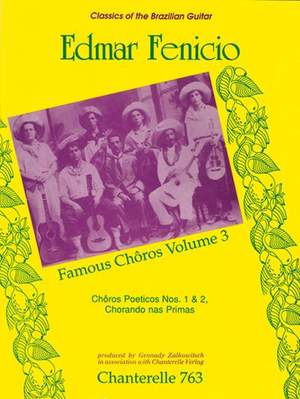 Fenicio, E: Chôros poeticos 1-2 / Chorando nas Primas Vol. 3