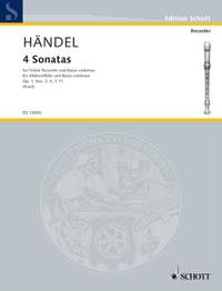 Handel, G F: 4 Sonatas op. 1