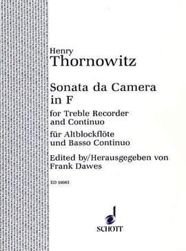 Thornowitz, H: Sonata da Camera F major