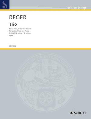 Reger, M: Trio h-Moll B minor op. 2