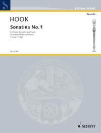 Hook, J: Sonatina No. 1 F major