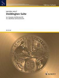 Holst, I: Deddington Suite